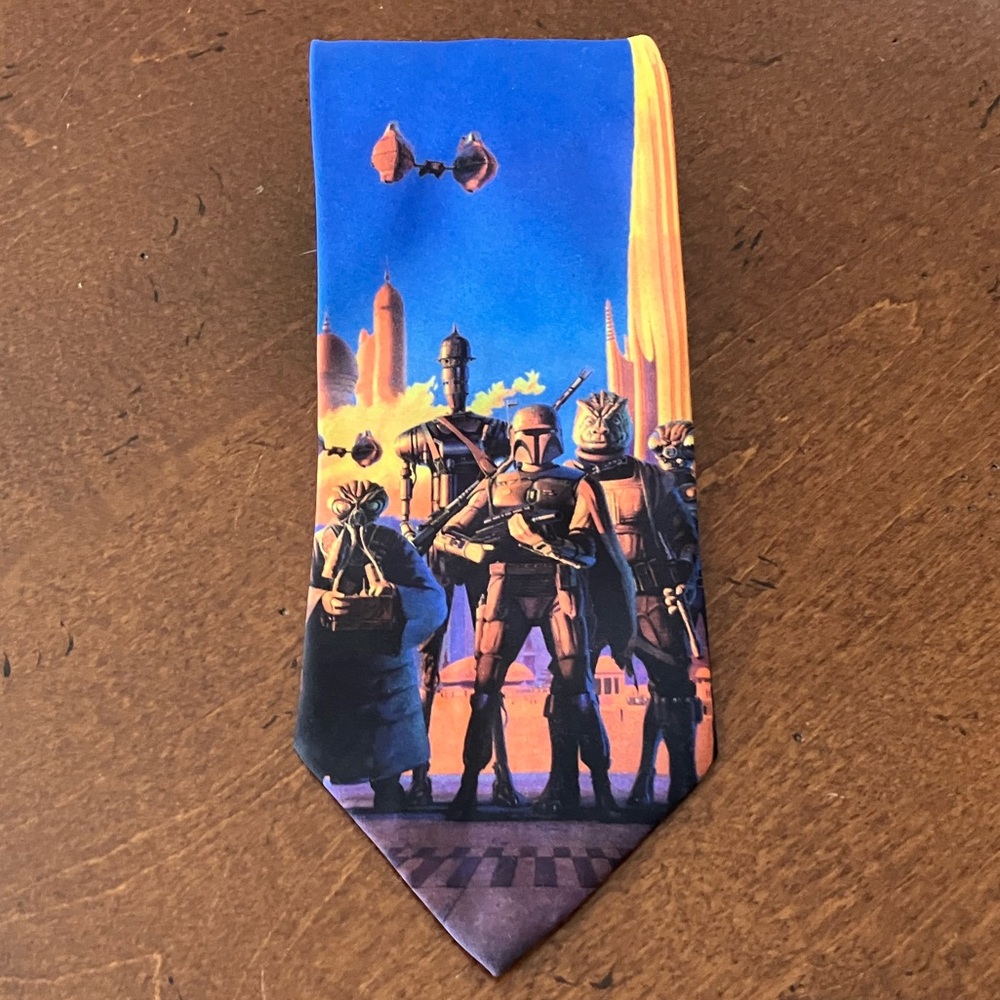 Star Wars Ralph Marlin Bounty Hunters Necktie